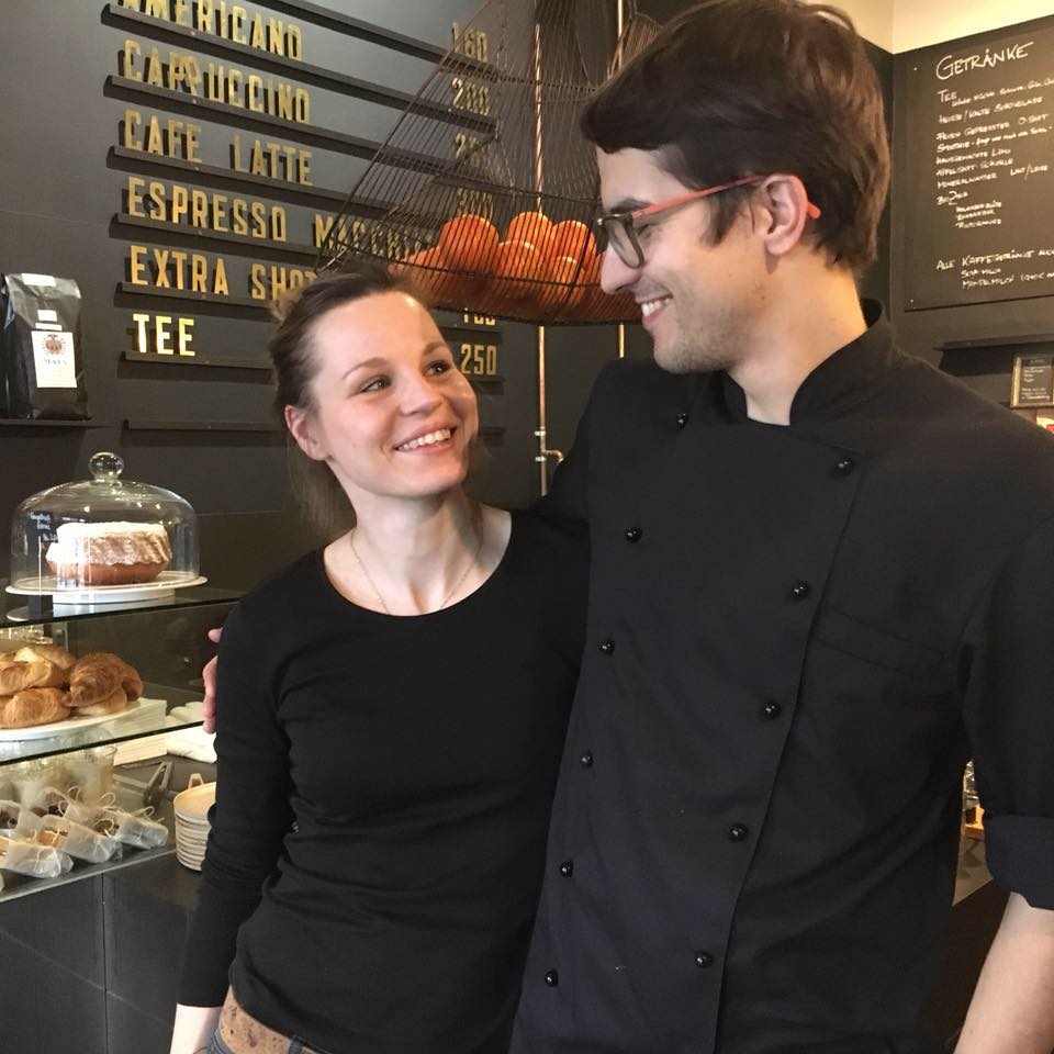 Flo und Steffi im Tilda Café